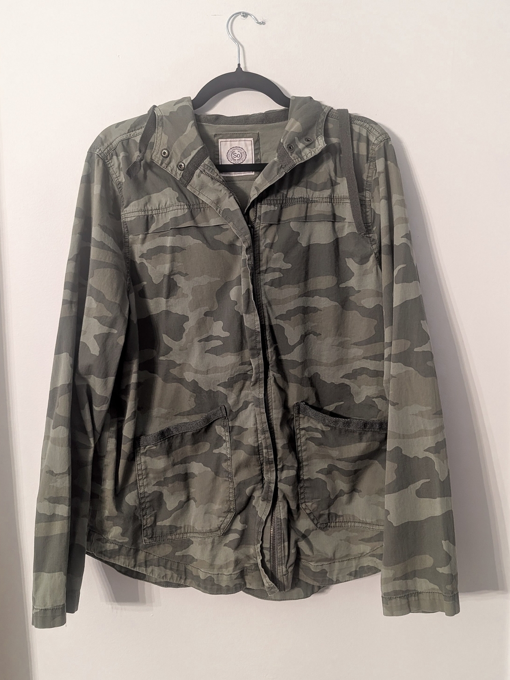 SO Camo Hooded Jacket